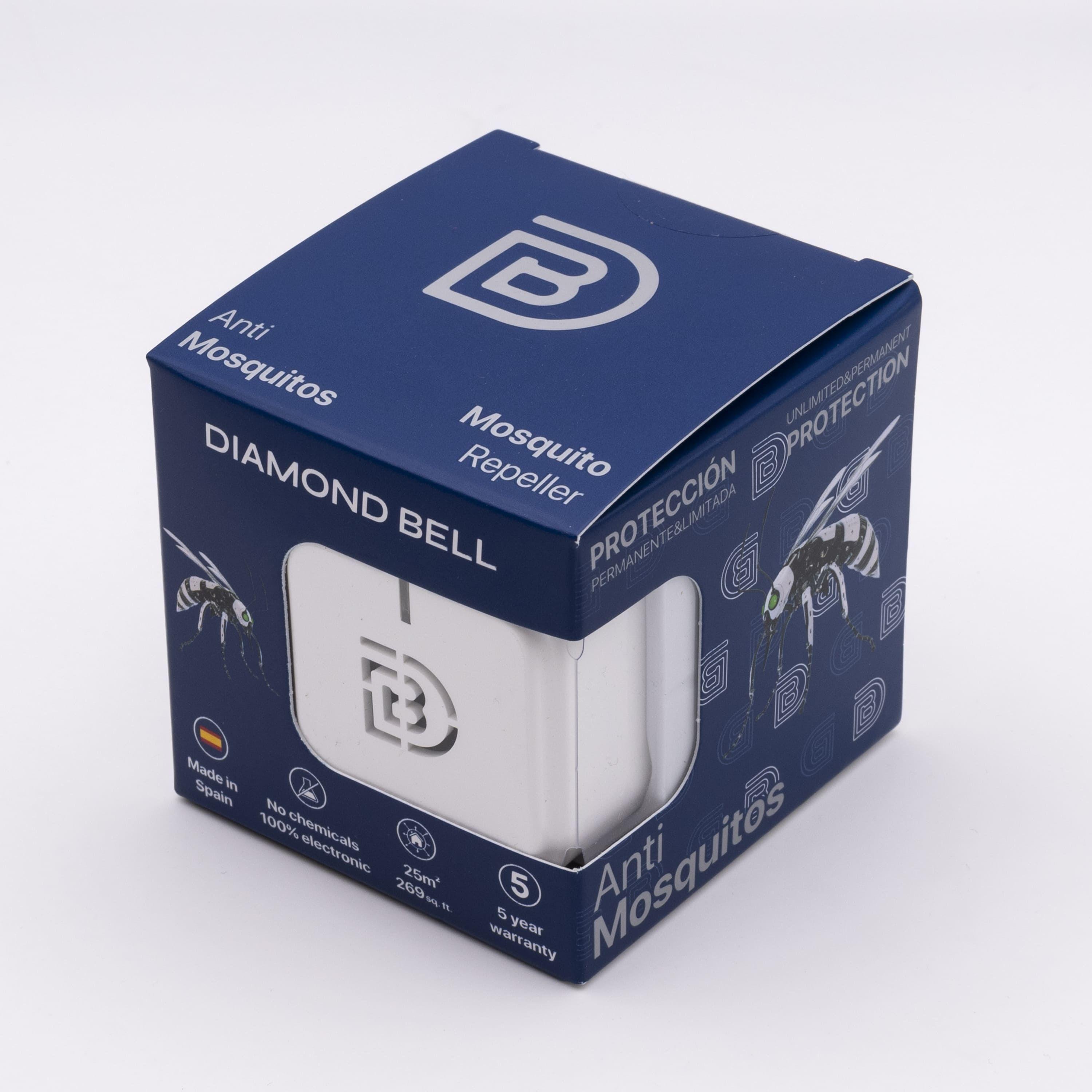 Repelente Anti Mosquitos Para Interiores Diamond Bell Db-02A Blanco 25m2-2