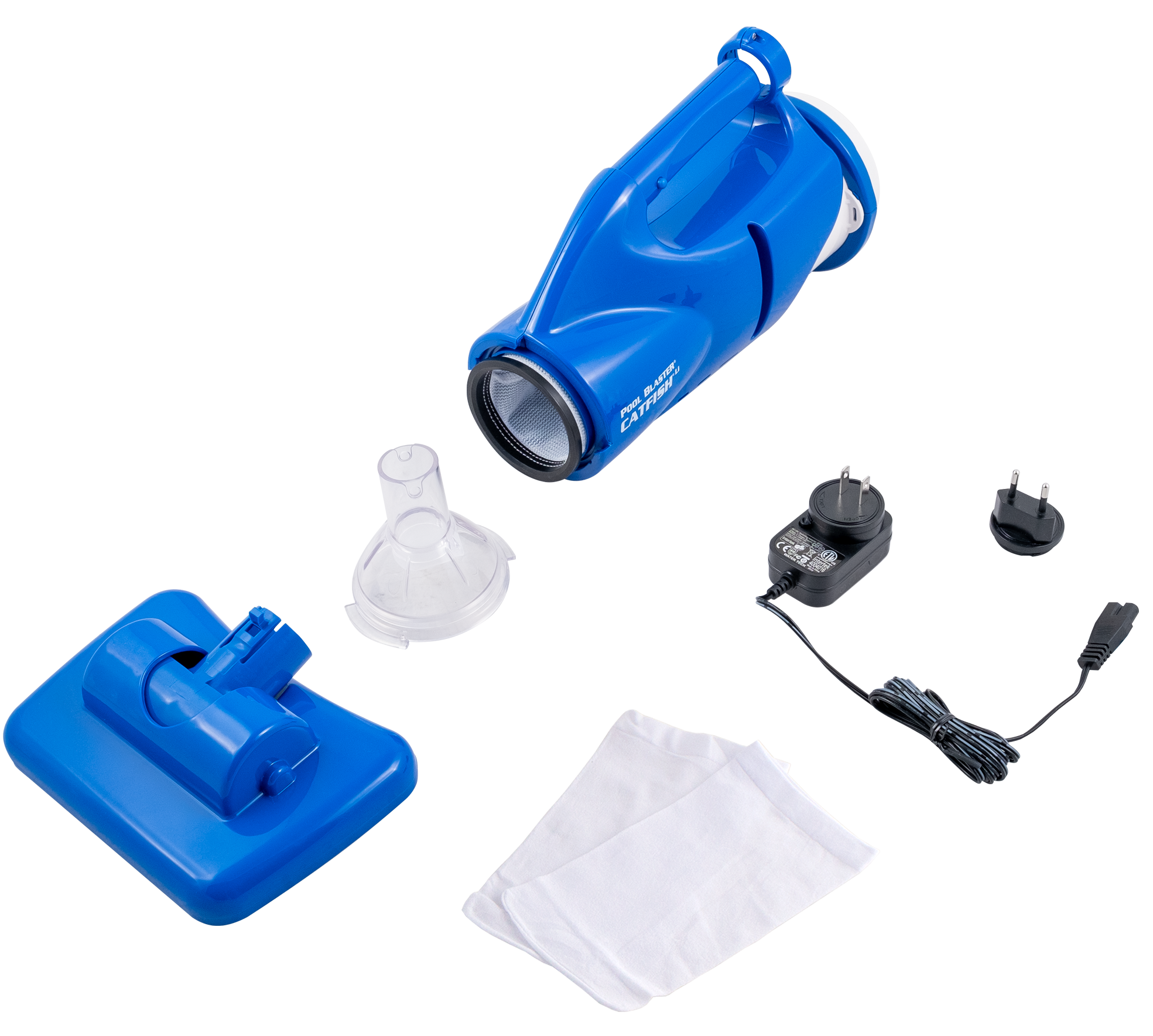Limpia Piscina Mediana Portátil Pool Blaster CatFish Batería-4