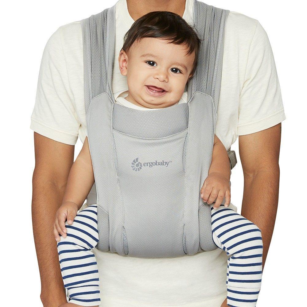 Portabebés Embrace Soft Air Mesh - Soft Grey-2