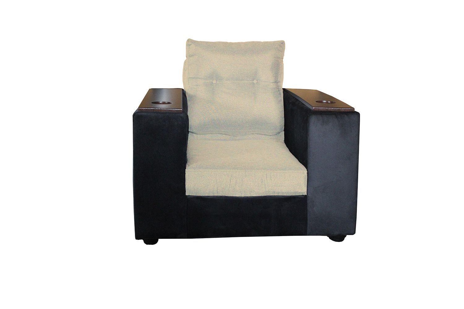 LIVING YOSELYN NEGRO/BEIGE  5 CUERPOS -2