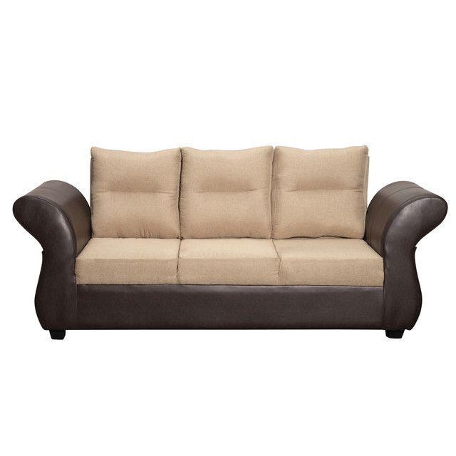 Juego de Living Zara 3.1.1 Tela-Pu Beige-2