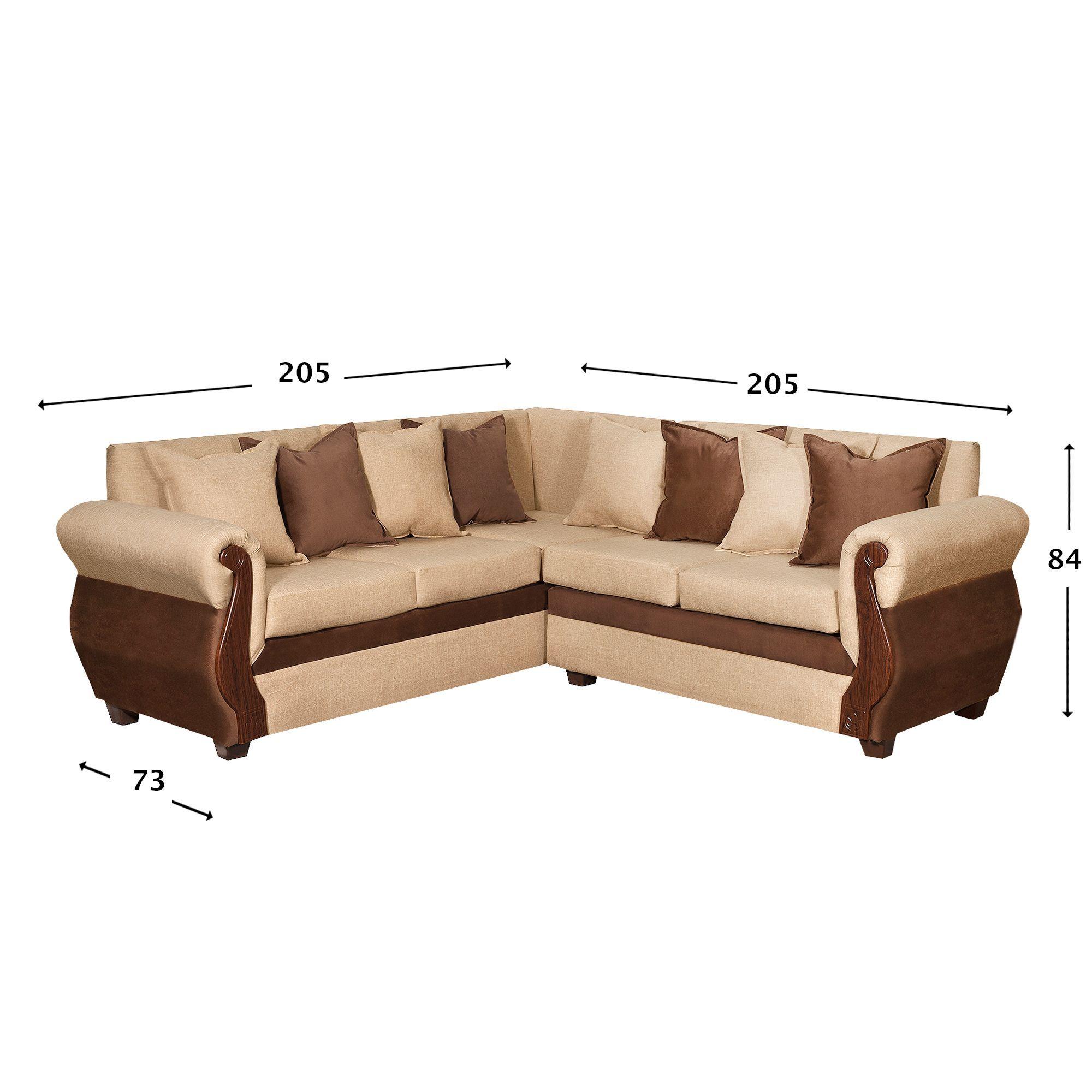 Sofa Seccional 3-2 Madison Beige-2