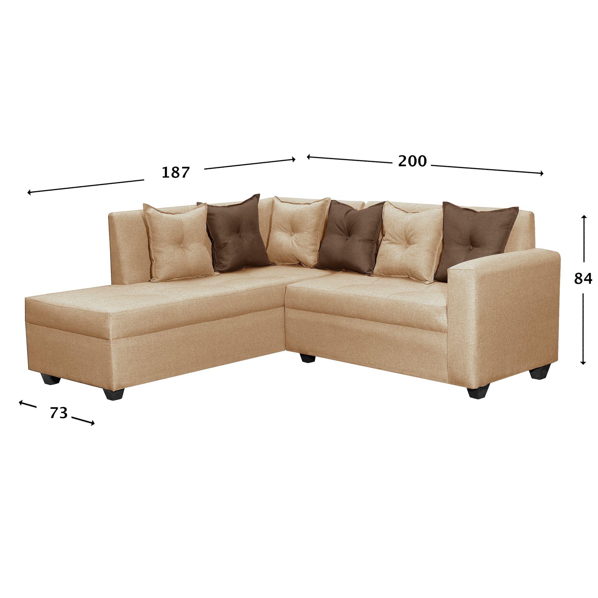 Sofa Seccional 3-2 Emilia Beige-2