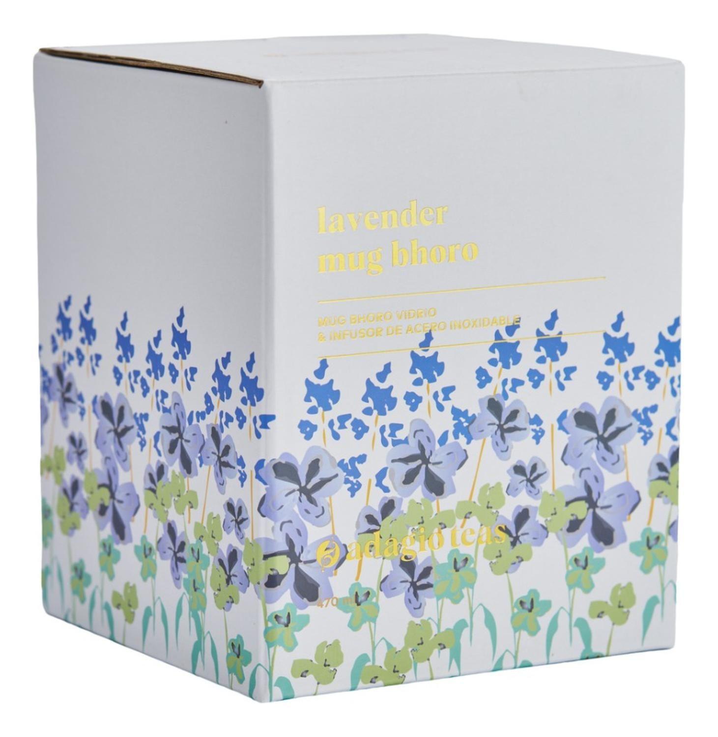 Adagio Teas Mug Bhoro Lavender Con Infusor 470 Ml-2