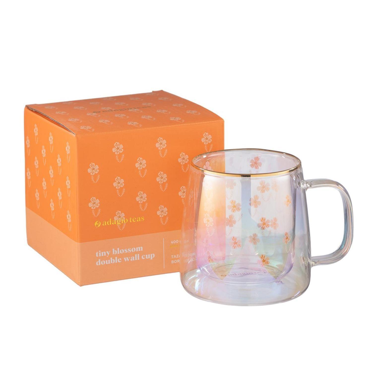 Taza Doble Vidrio Tiny Blossom 400 ml-2