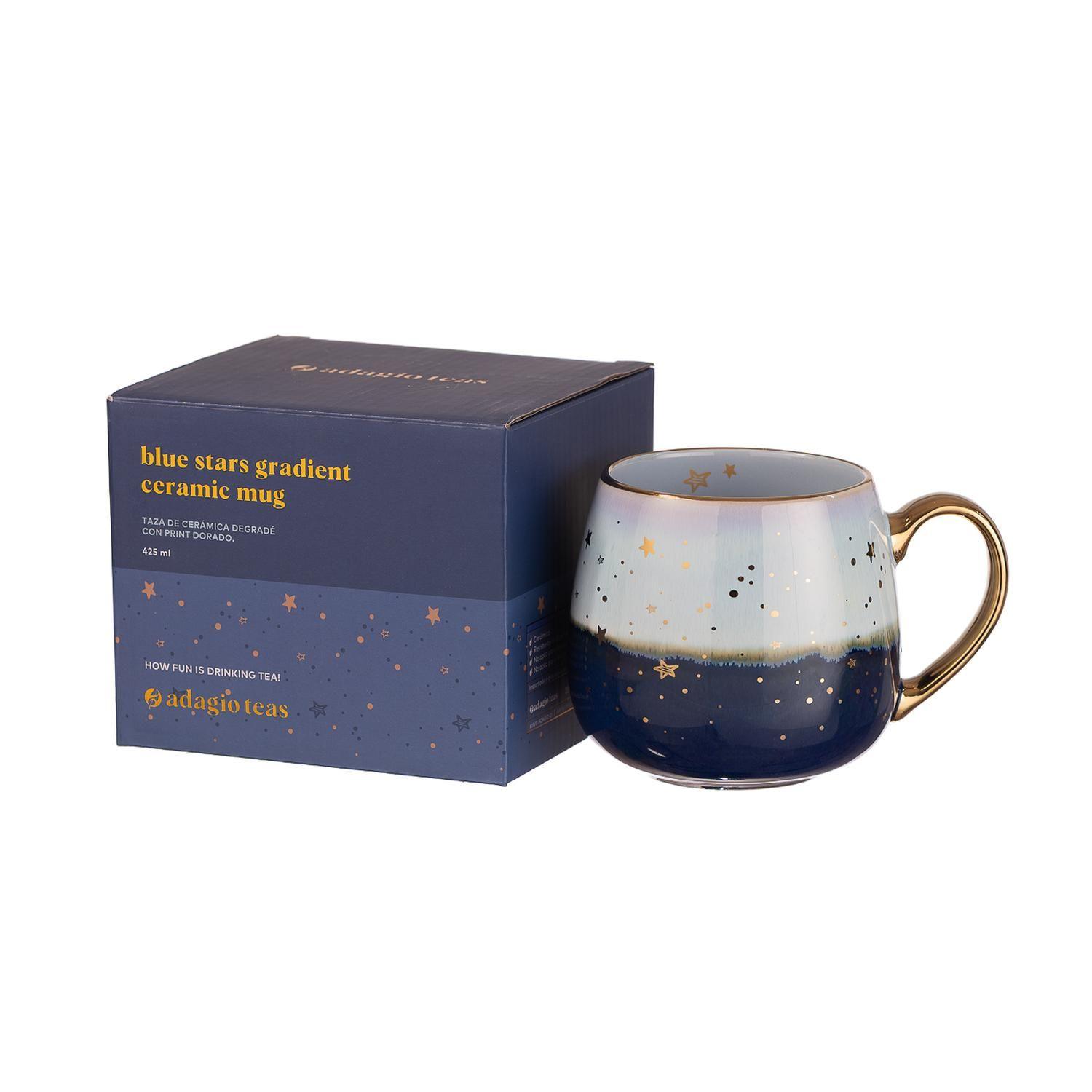 Taza Cerámica Azul Stars 425 ml-2