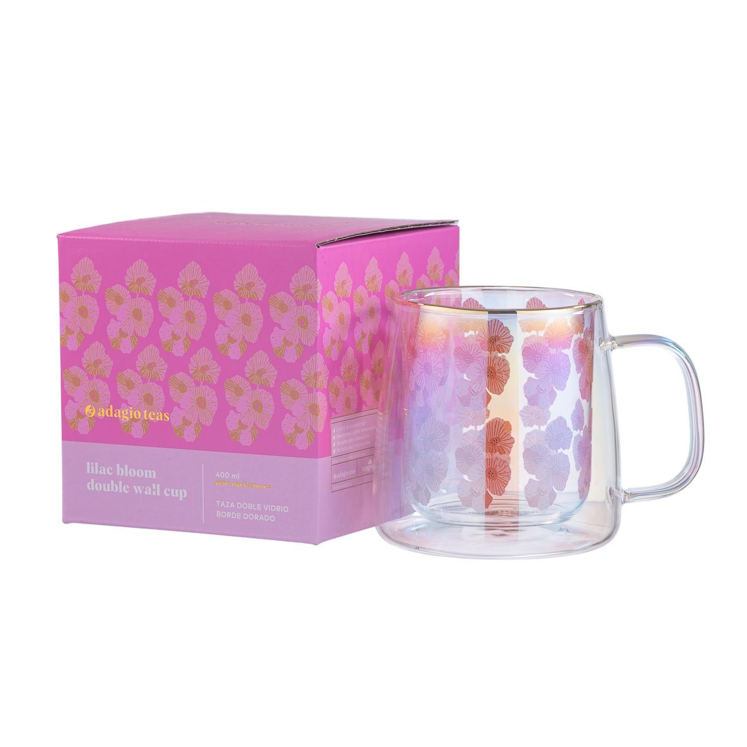 Taza Doble Vidrio Lilac Bloom 400 ml-2