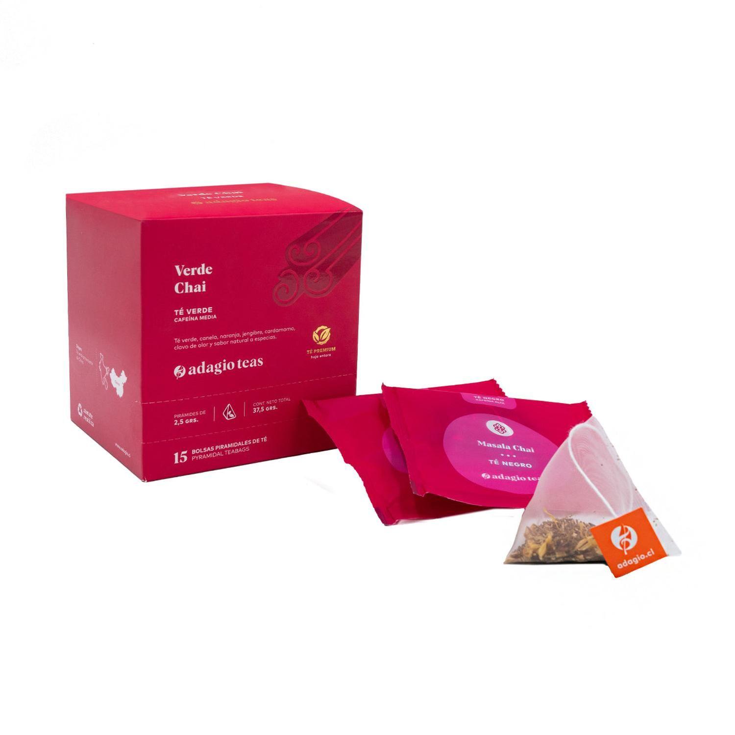 Caja 15 teabags Verde Chai-0