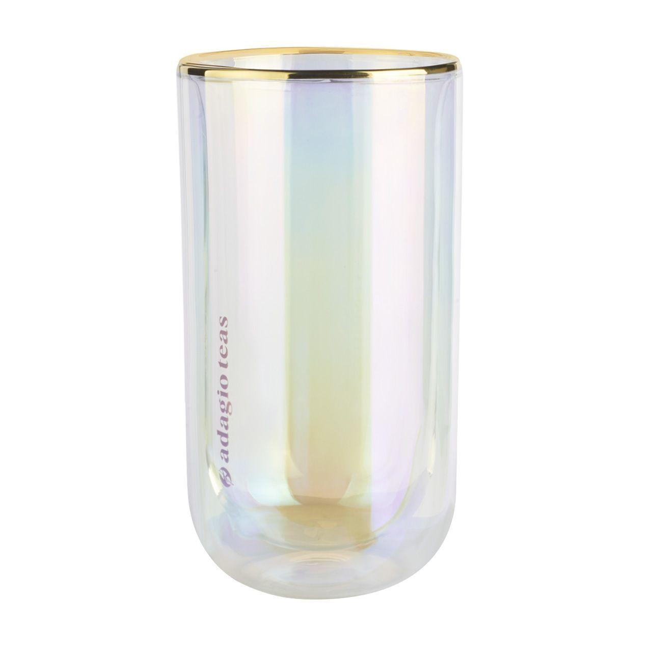 Vaso Doble Vidrio Iridescent 430 ml-0