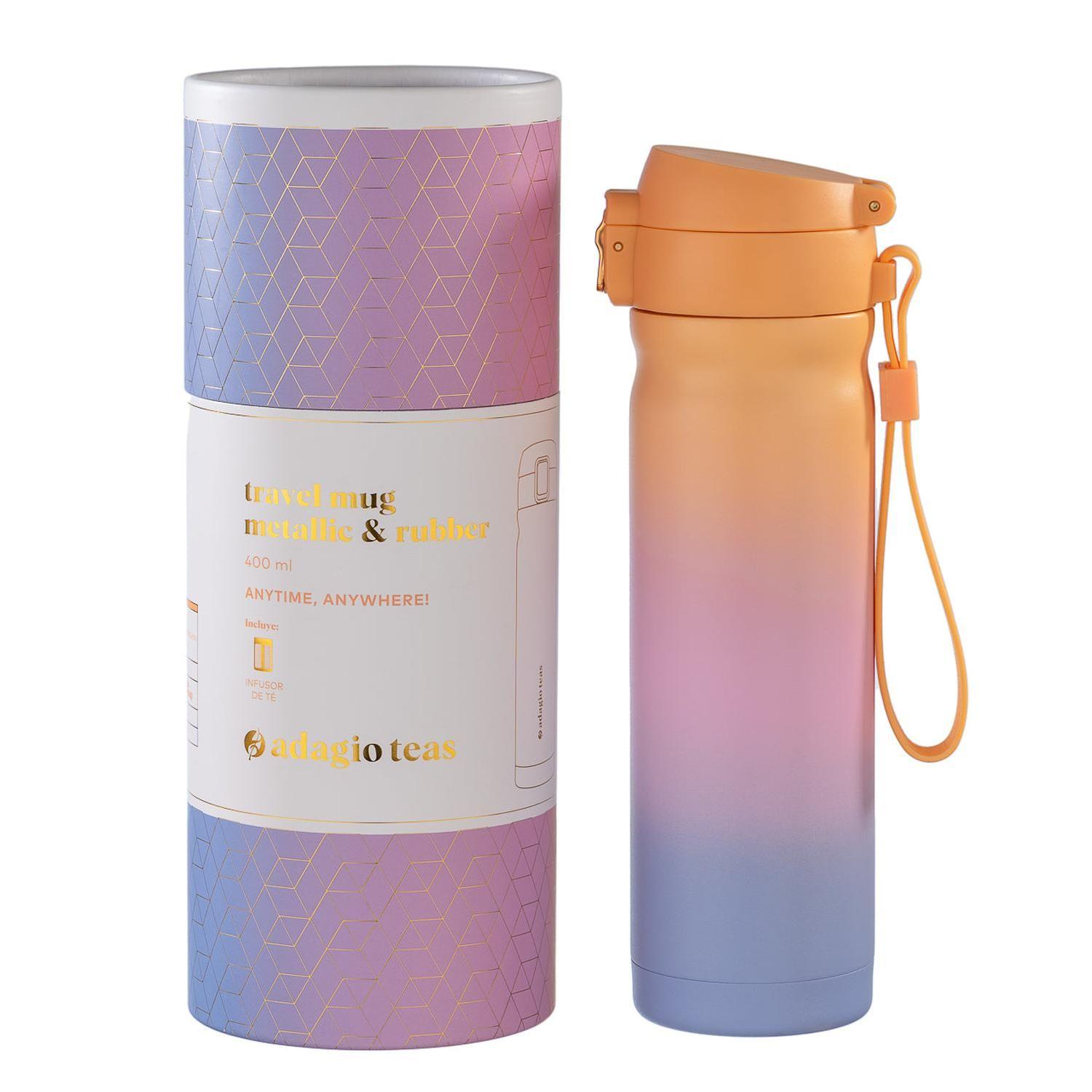 Travel Mug 3 Colores Naranjo 400 ml-2