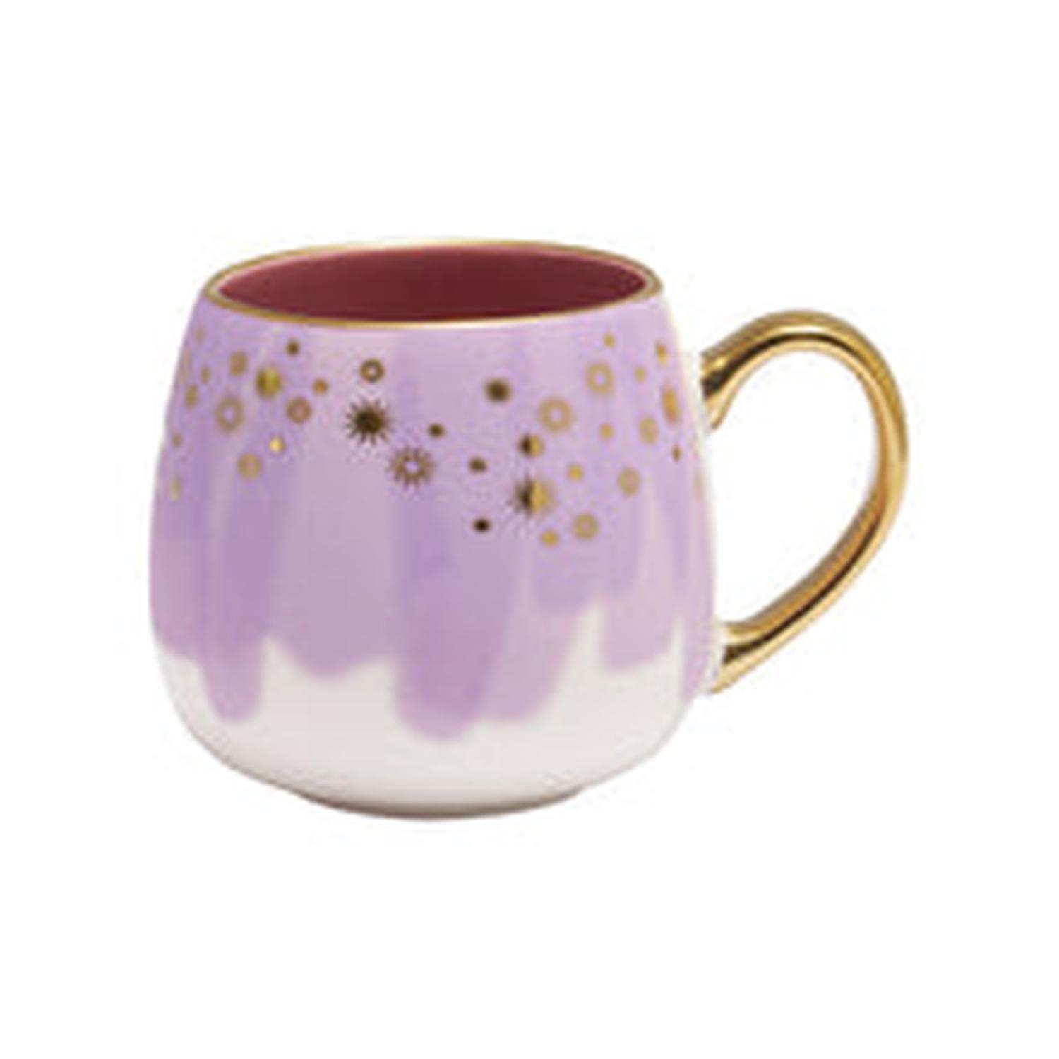 Taza Acuarela Lila 400 ml-0