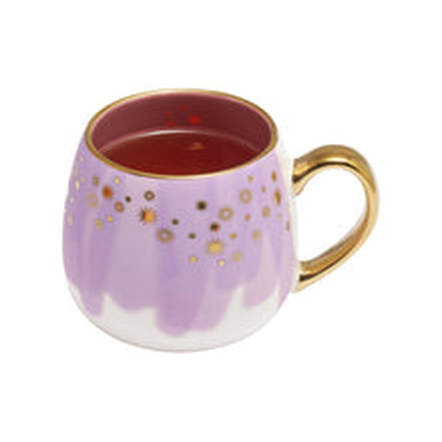 Taza Acuarela Lila 400 ml-1