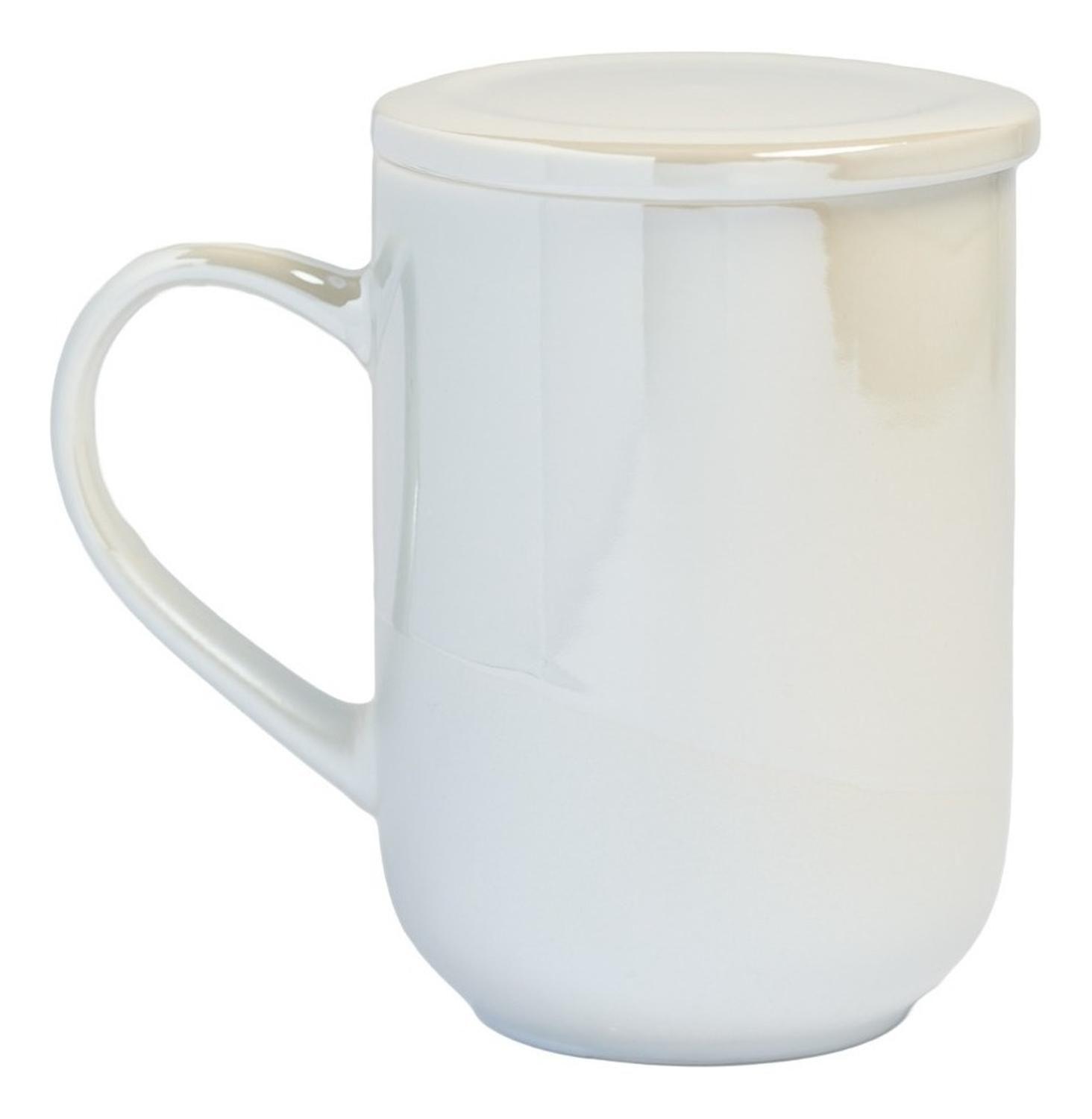 Mug Bhoro Cerámica Blanco Glossy 470 Ml-1