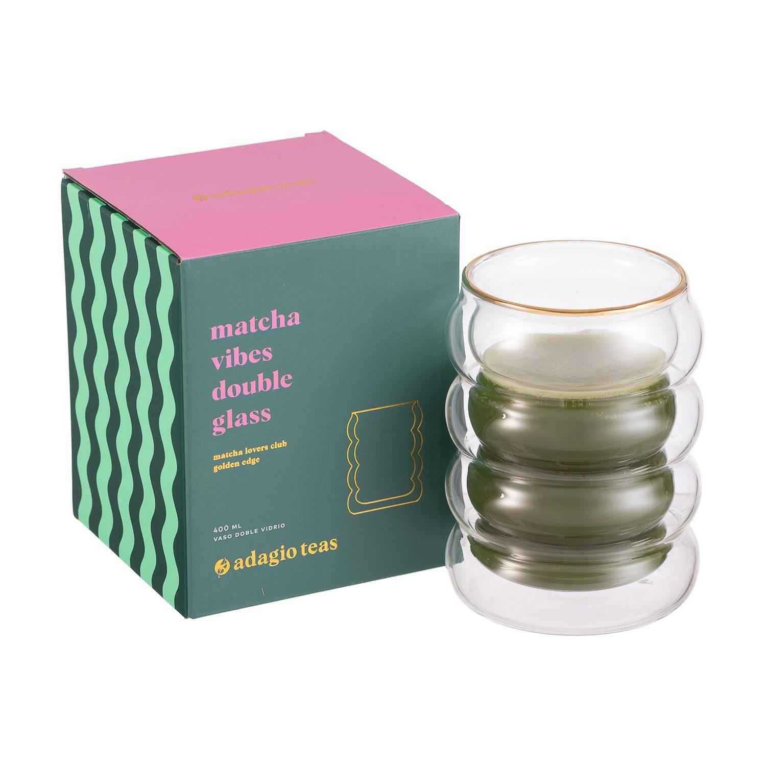 Vaso Doble Vidrio Matcha Shape 400 ml-2