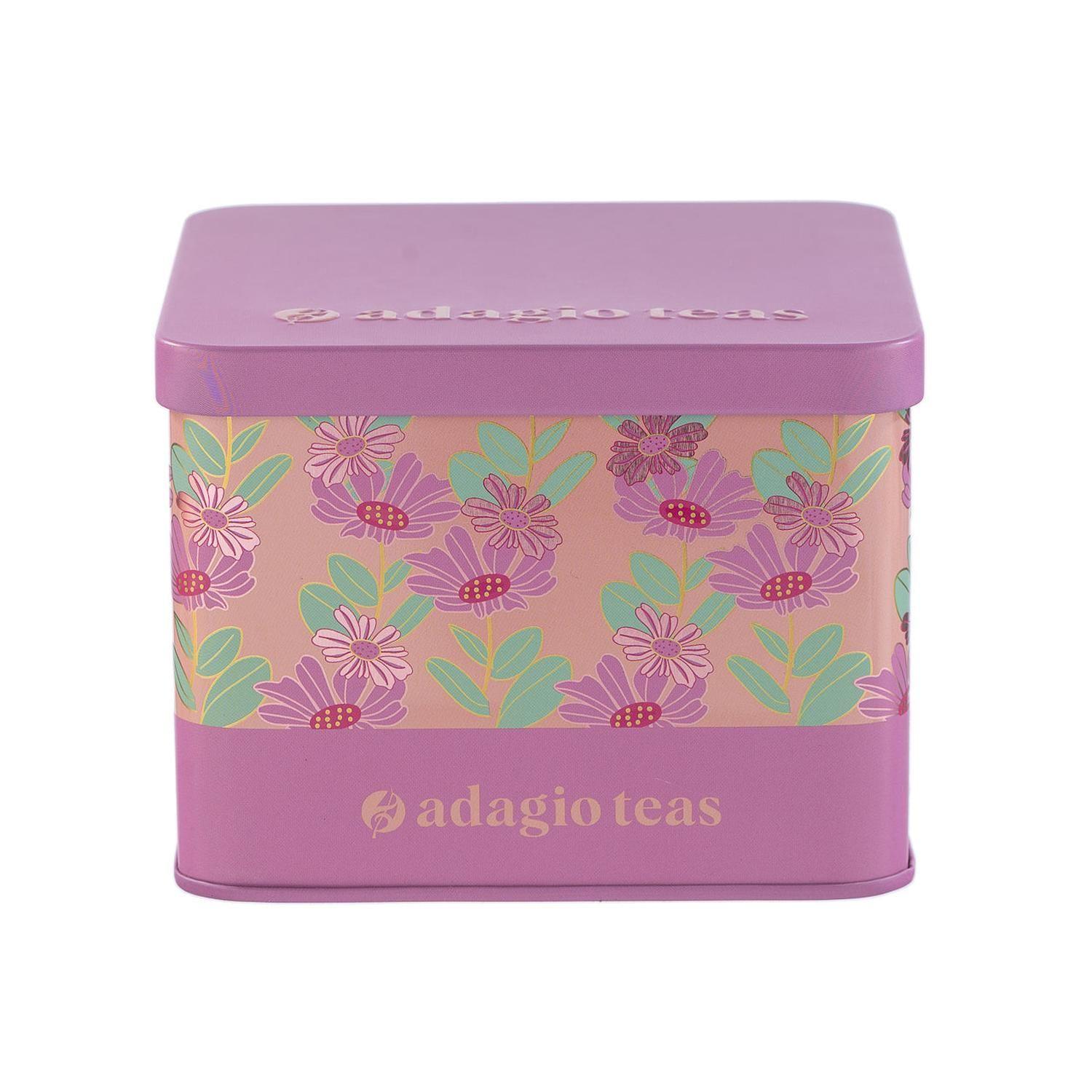 Pack Té 5 Colores Flores Rosadas 15 Teabags-2