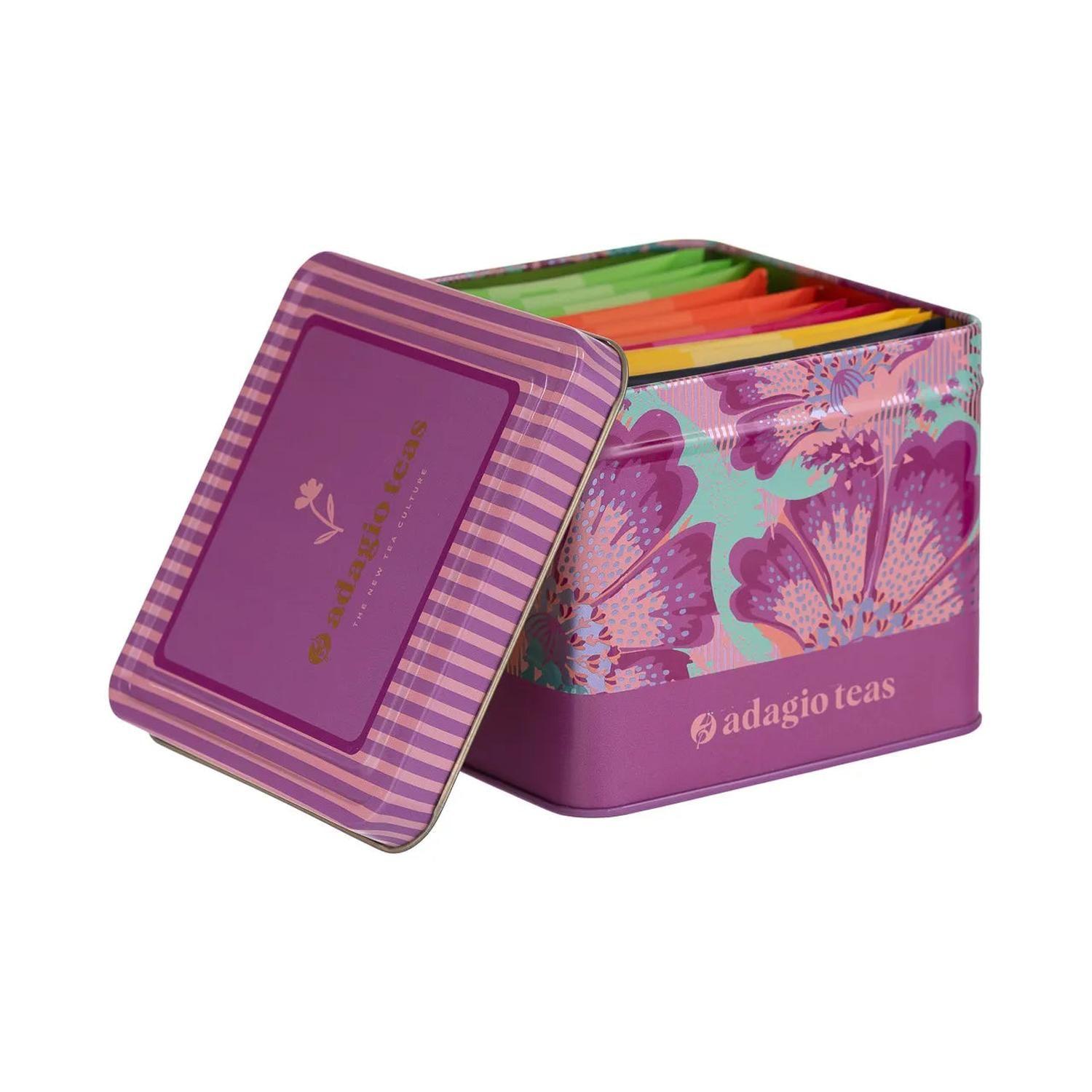 Té Pack 5 Colores Purple Flowers 15 Teabags-0