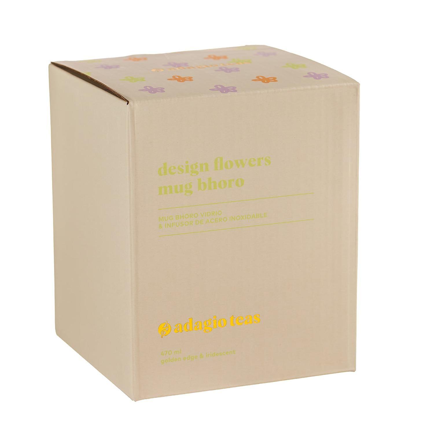 Mug Bhoro Design Flowers Iridescent 470 ml-2