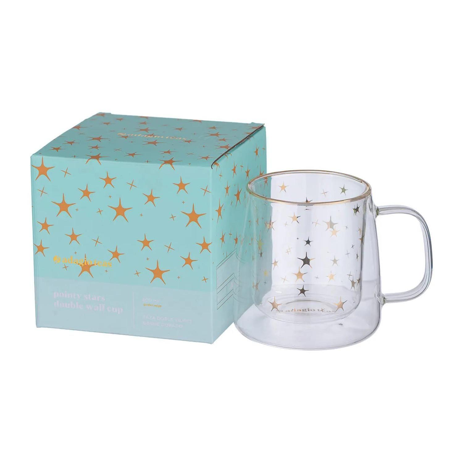 Taza Doble Vidrio Pointy Stars 400 ml-2