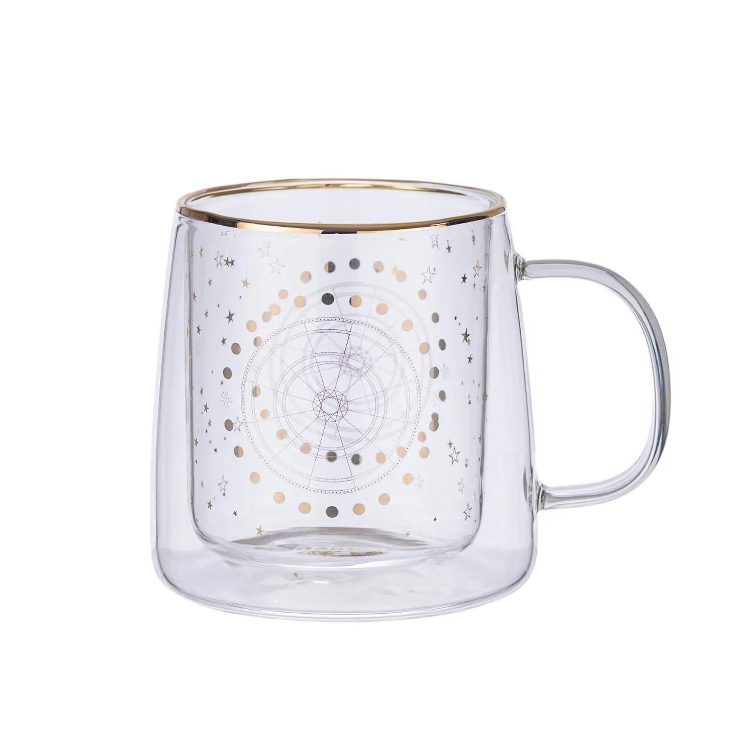 Taza Doble Vidrio Astrology 250 ml-0