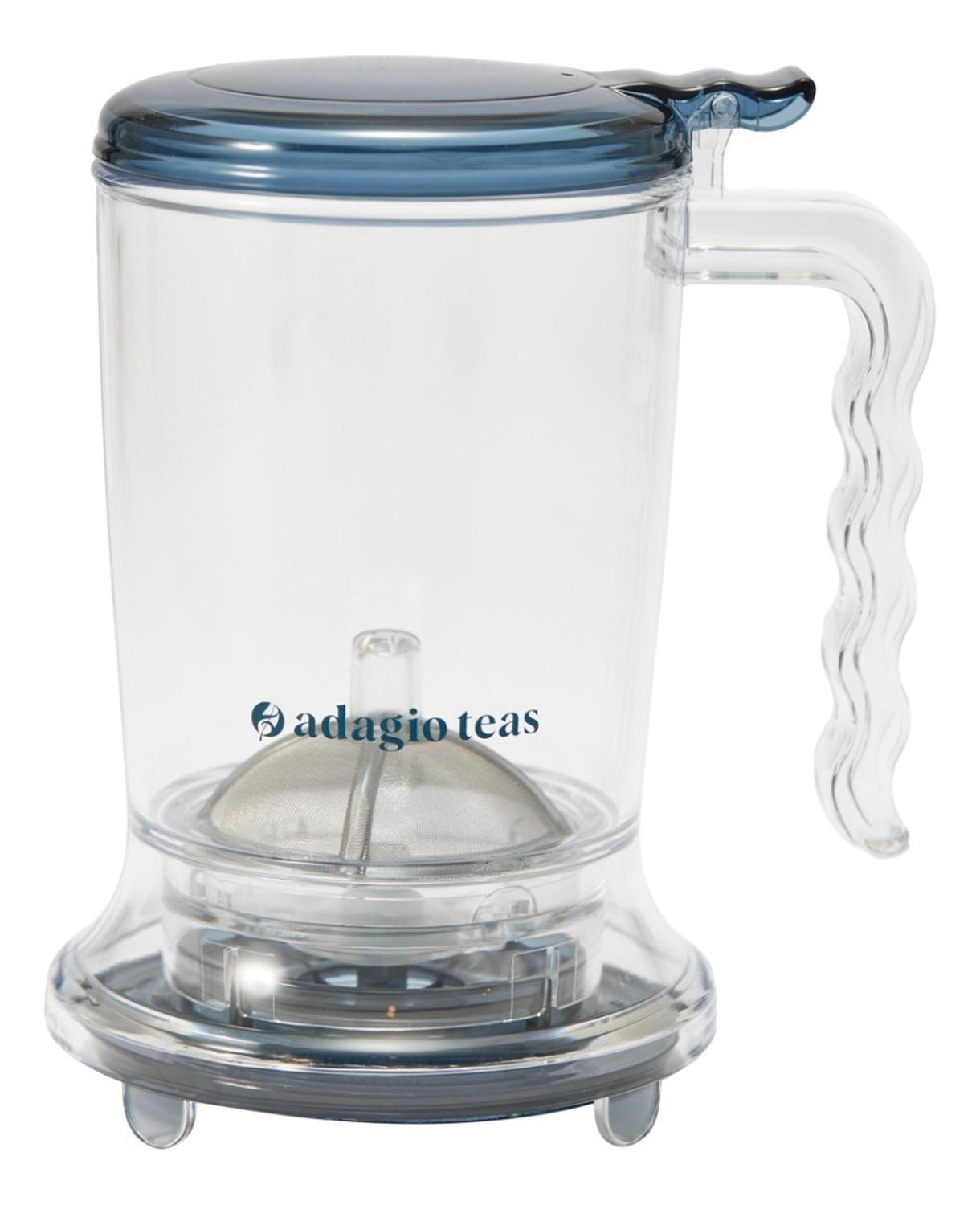 Adagio Tetera Ingenuitea Transparente Azul Marino 450ml-0