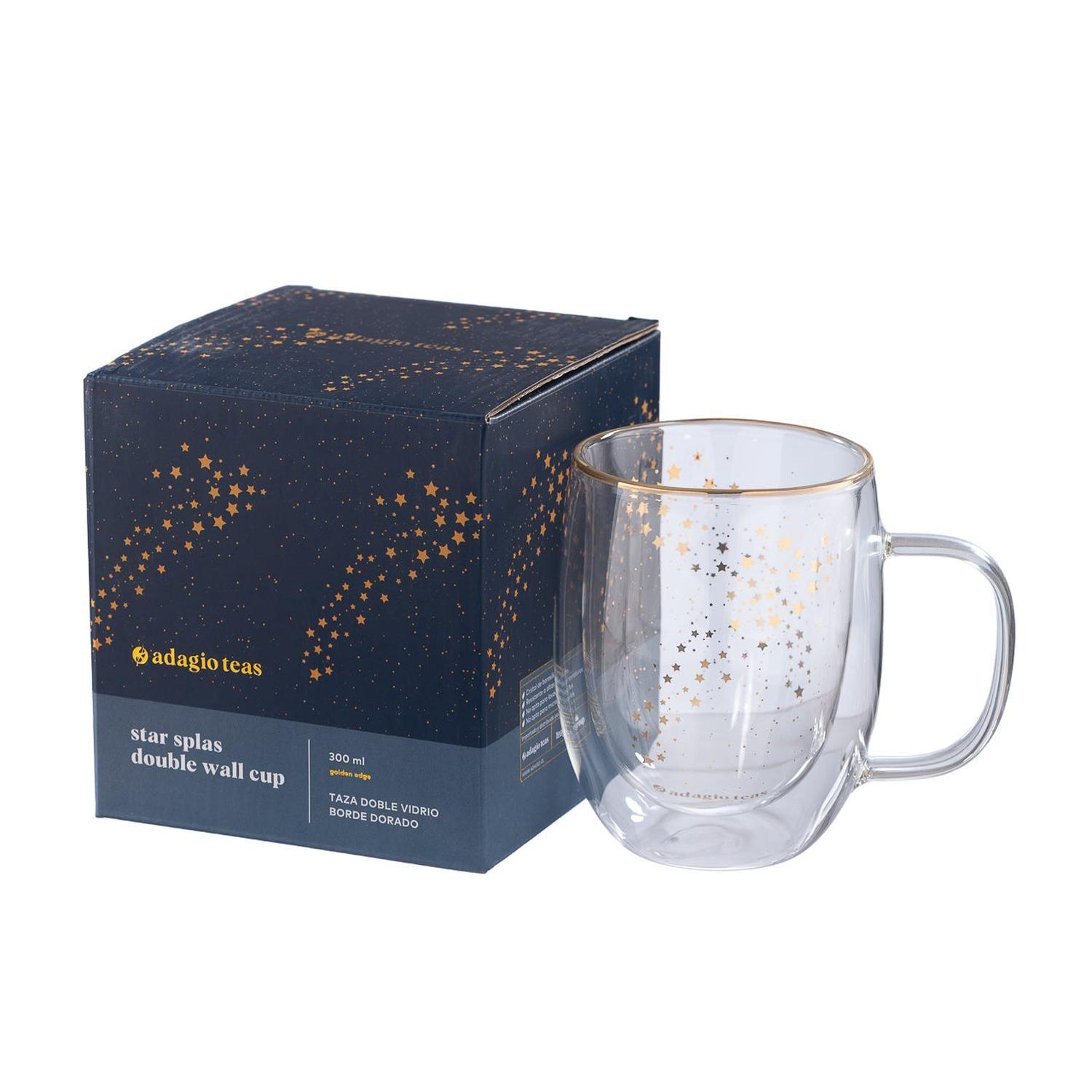 Taza Doble Vidrio Star Splash 300 ml-2