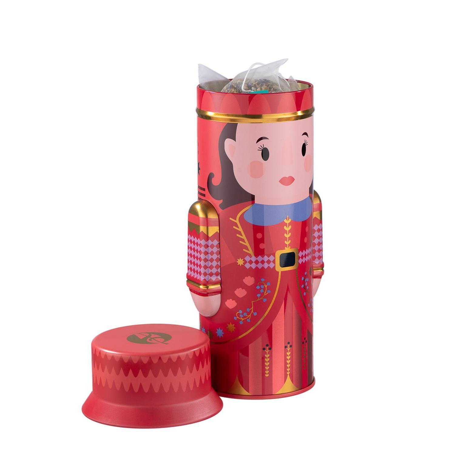 Tin Nutcracker Buenas Noches 24 Teabags-2