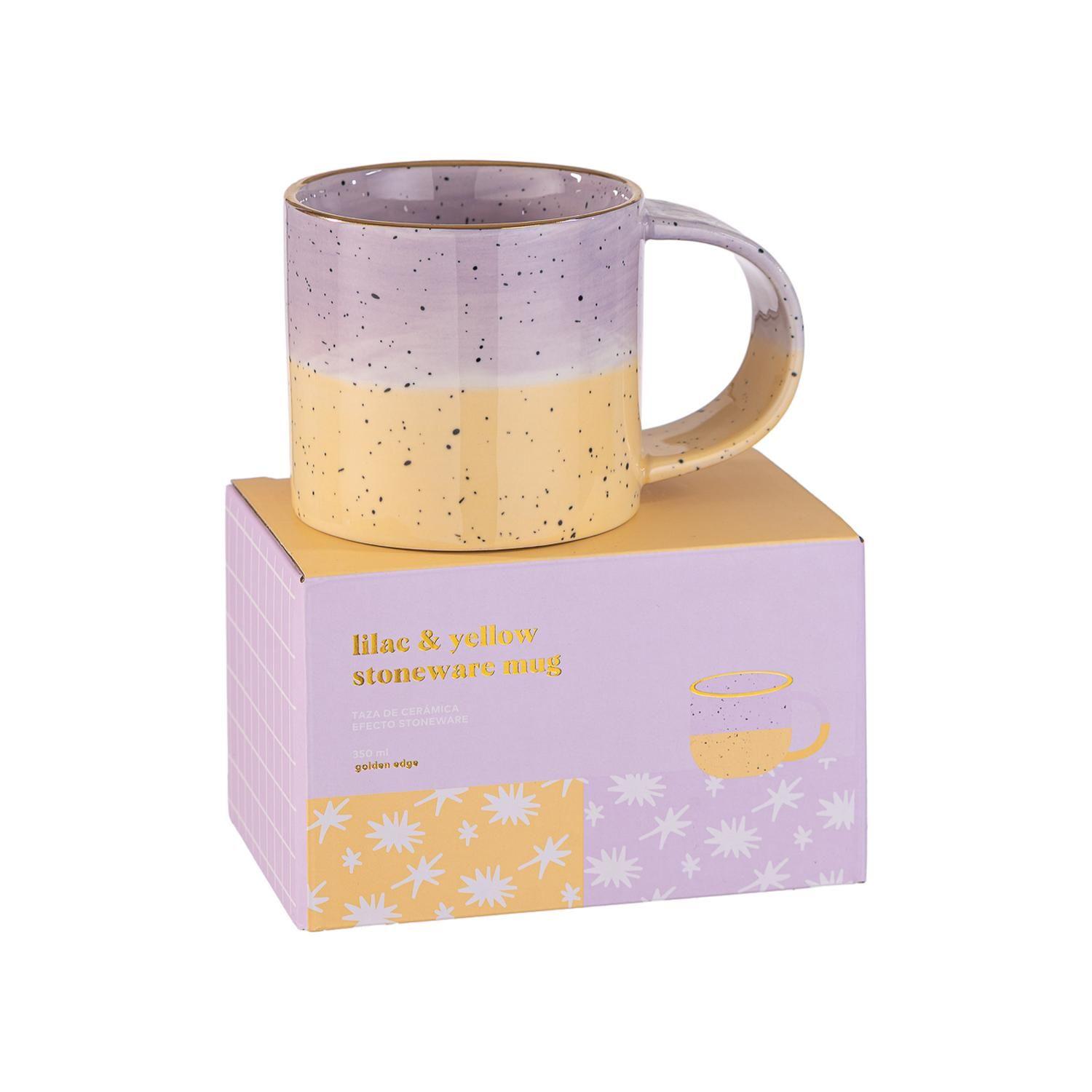 Taza Cerámica Lilac & Yellow 350 ml-2