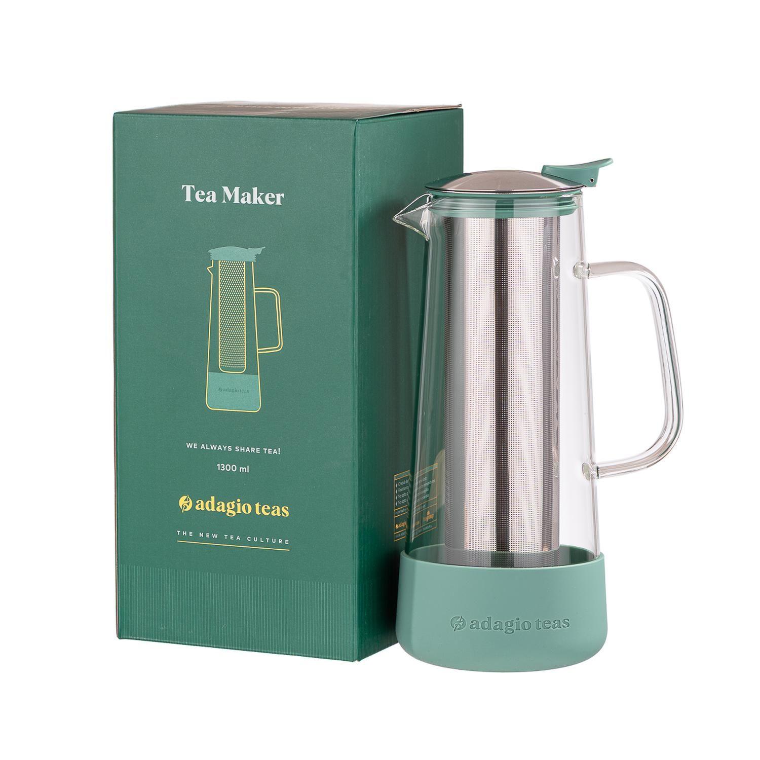 Silicone Tea Maker Green 1.3 L-4