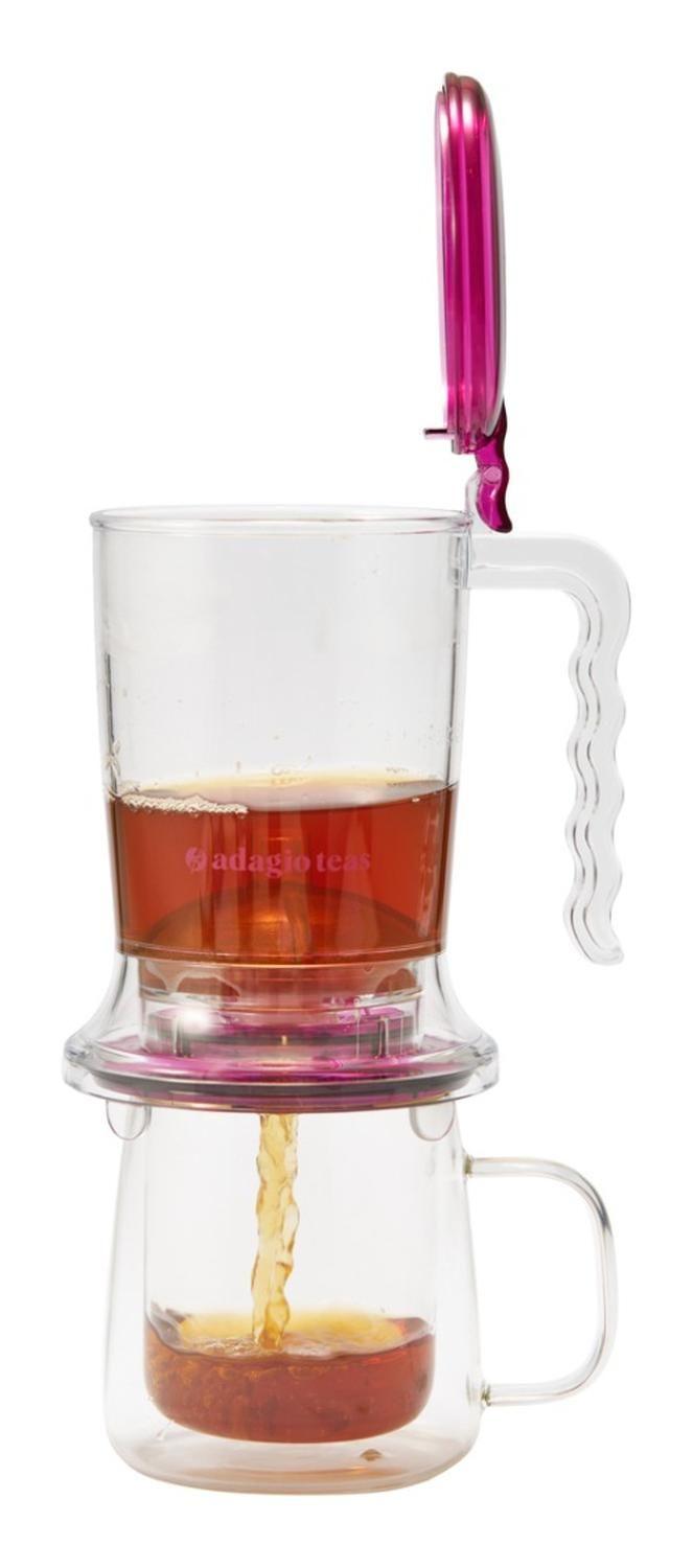 Adagio Tetera Ingenuitea Transparente Morado 450ml-2