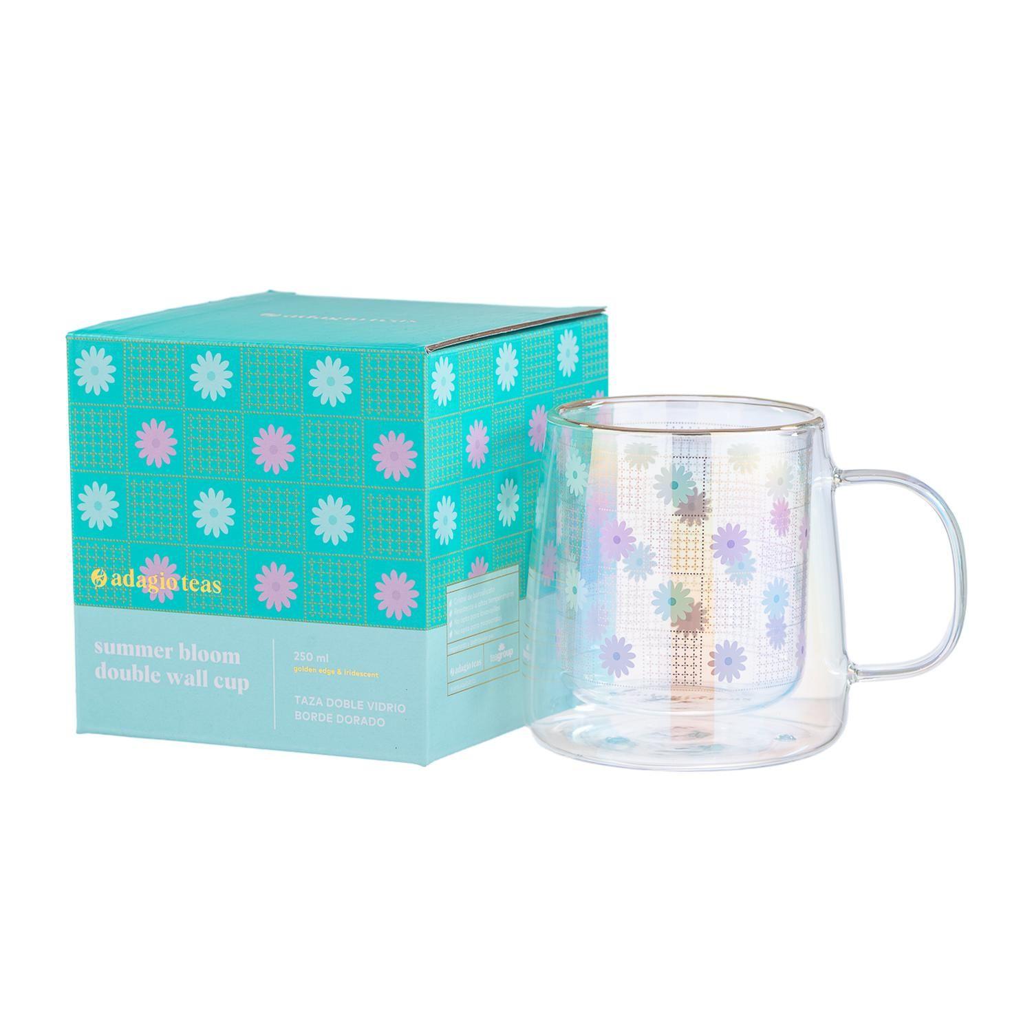 Taza Doble Vidrio Summer Bloom 250 ml-2