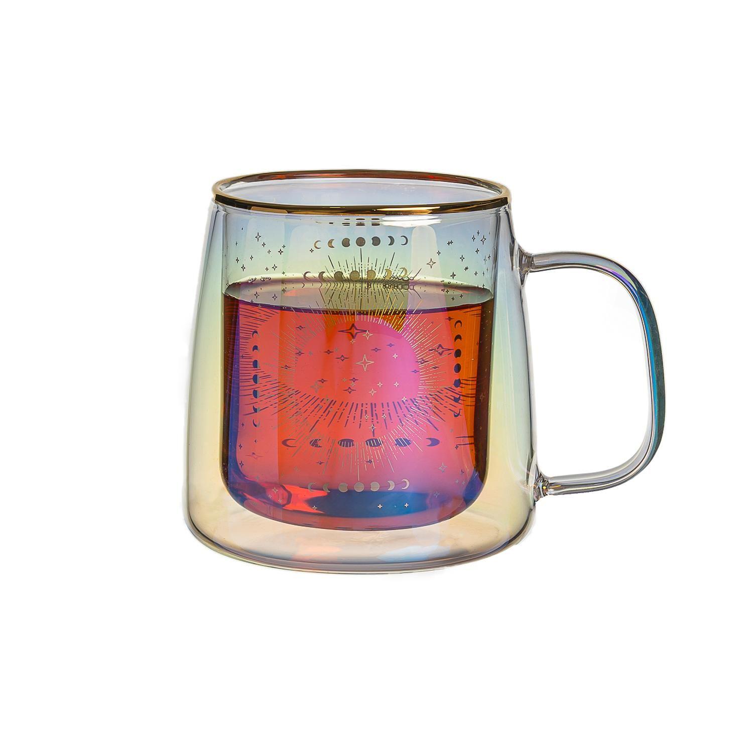 Taza Doble Vidrio Moon Phases 400 ml-1