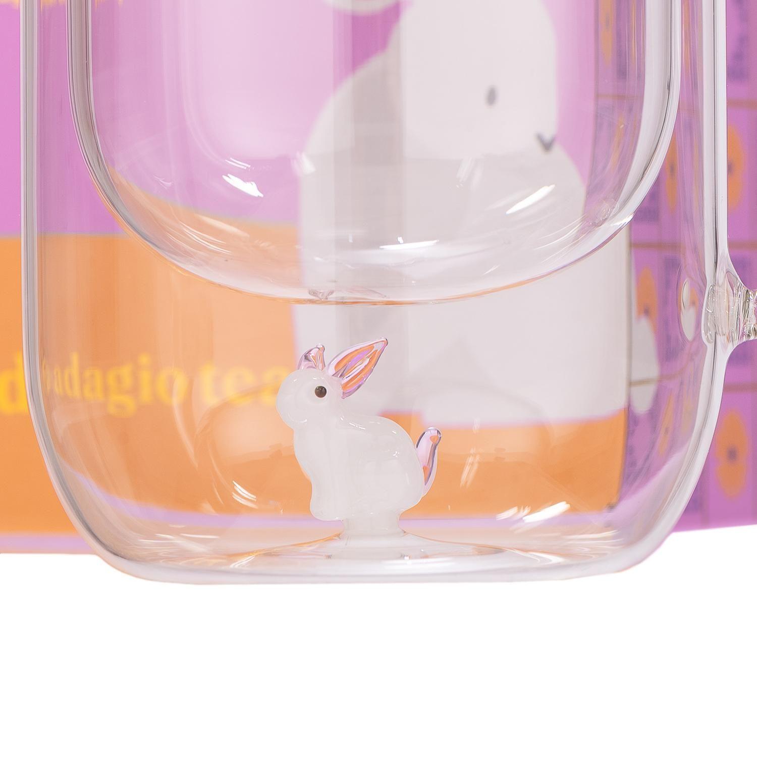 Taza Doble Vidrio Rabbit 250 ml-2