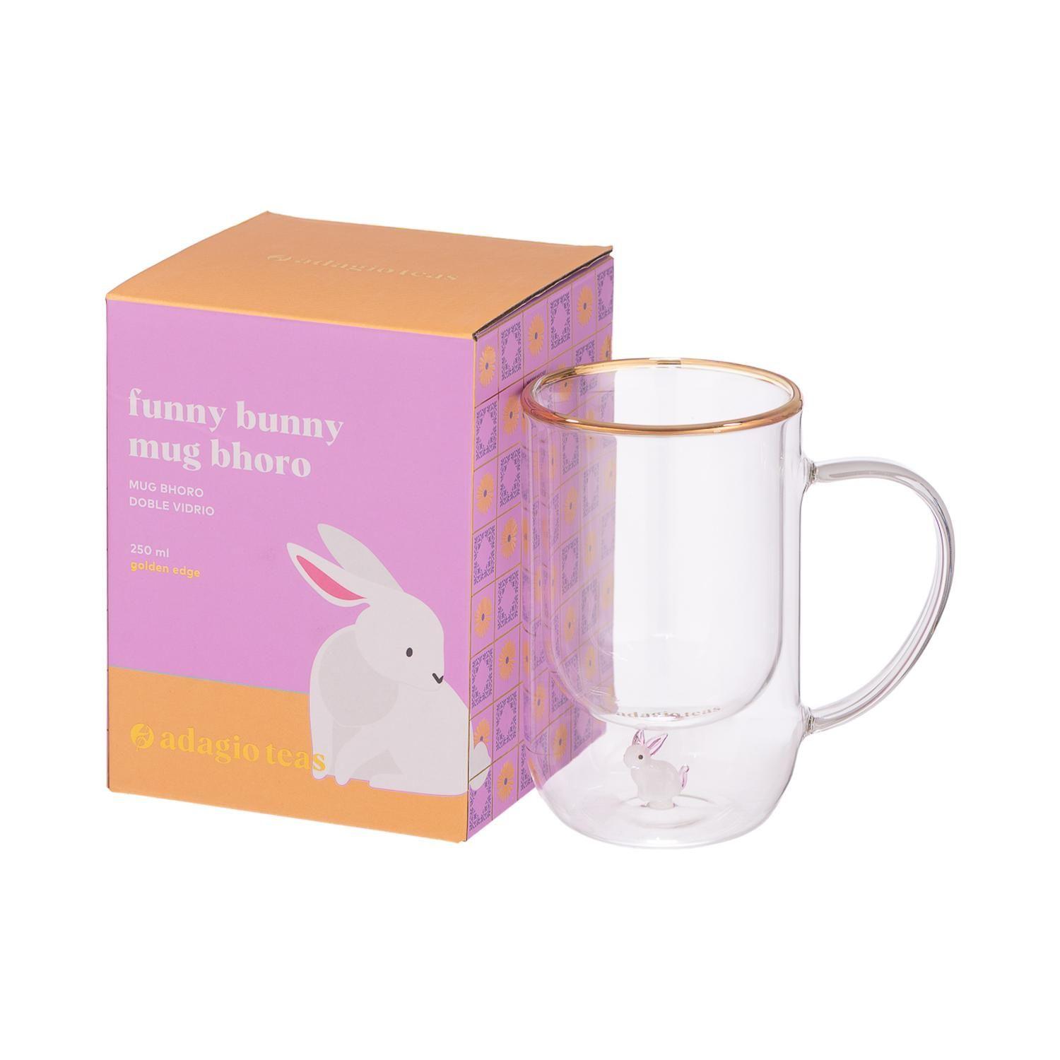 Taza Doble Vidrio Rabbit 250 ml-3
