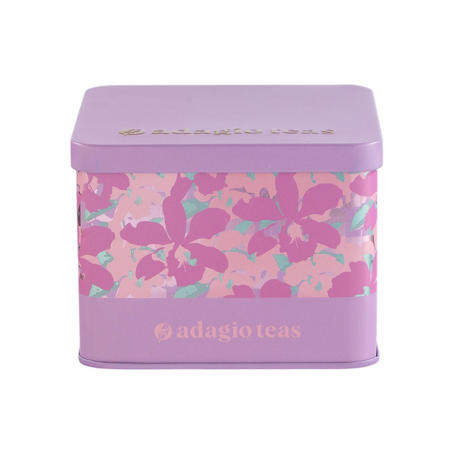 Pack Té 5 Colores Diseño Flores Lila 15 Teabags-2