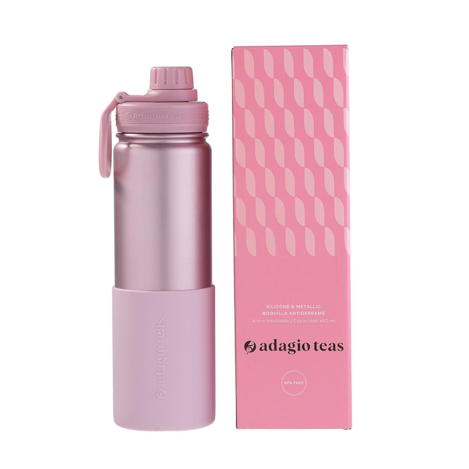 Botella Rose Gold Silicona 650 ml-2