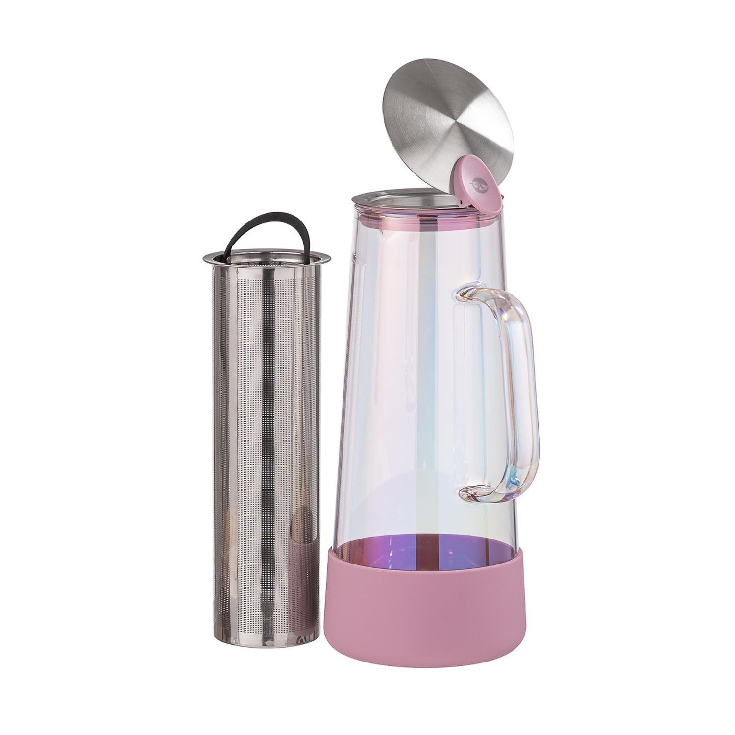 Silicone Tea Maker Pink 1.3 L-2