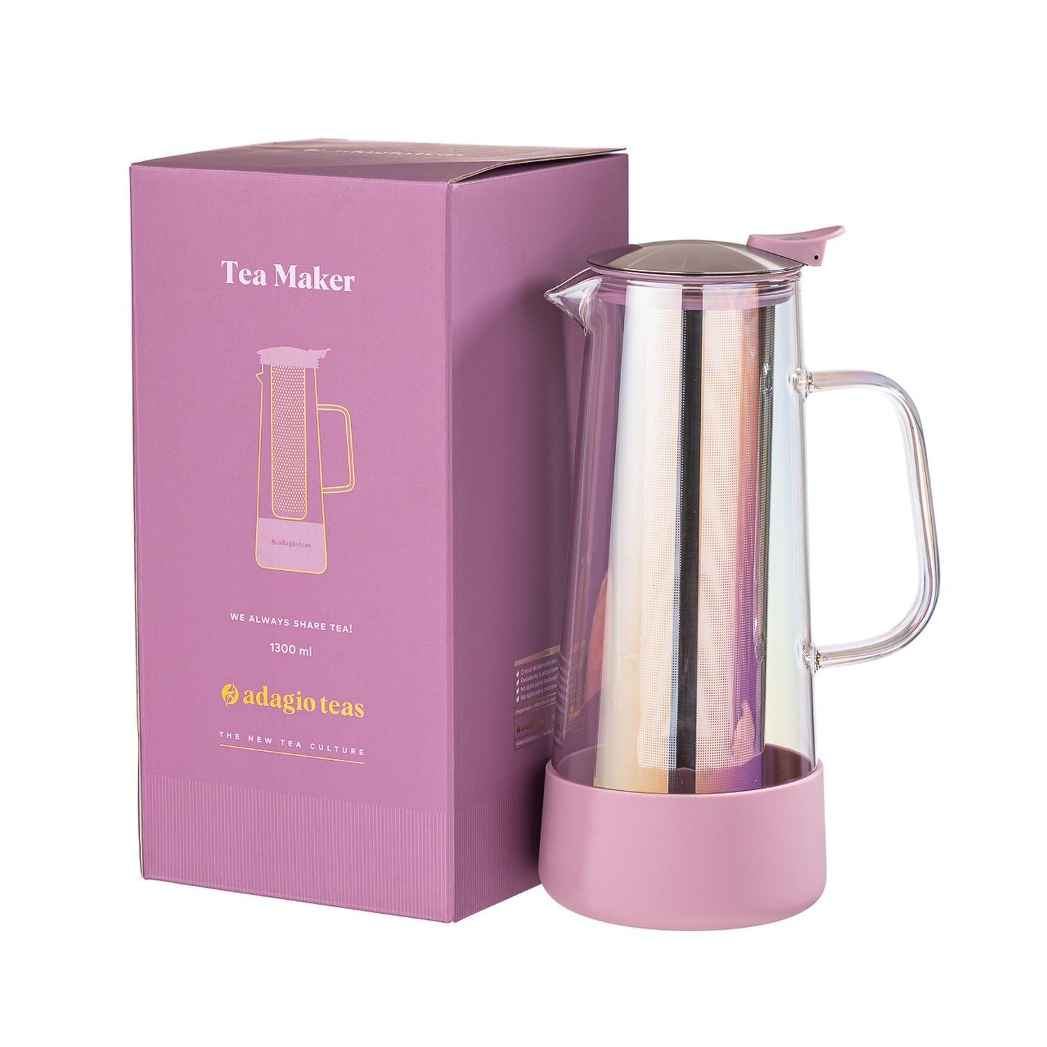 Silicone Tea Maker Pink 1.3 L-4