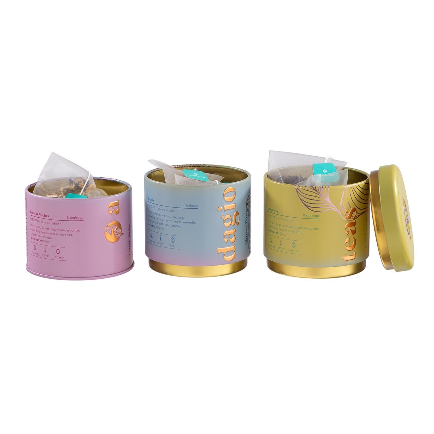 Té Triple Tin Daily Blends 24 Teabags-2