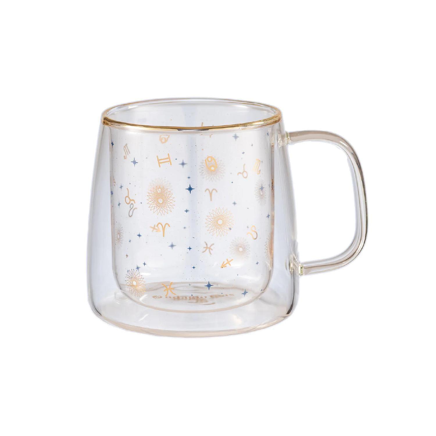 Taza Doble Vidrio Zodiac & Astrology 400 ml-0