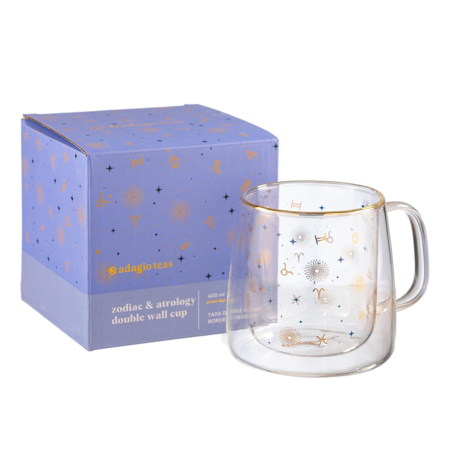 Taza Doble Vidrio Zodiac & Astrology 400 ml-2