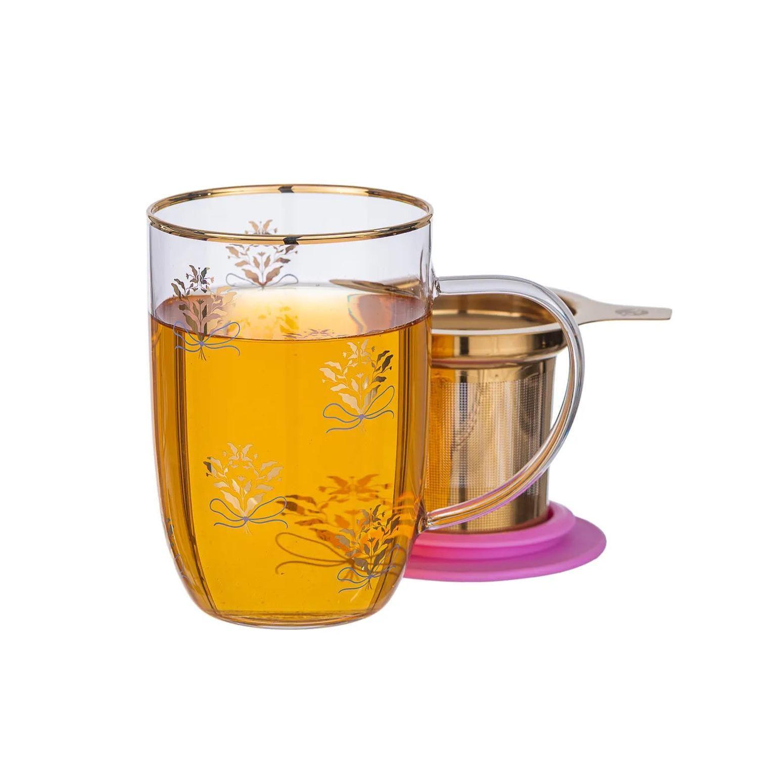 Mug Bhoro Pretty Flowers 470 ml-1