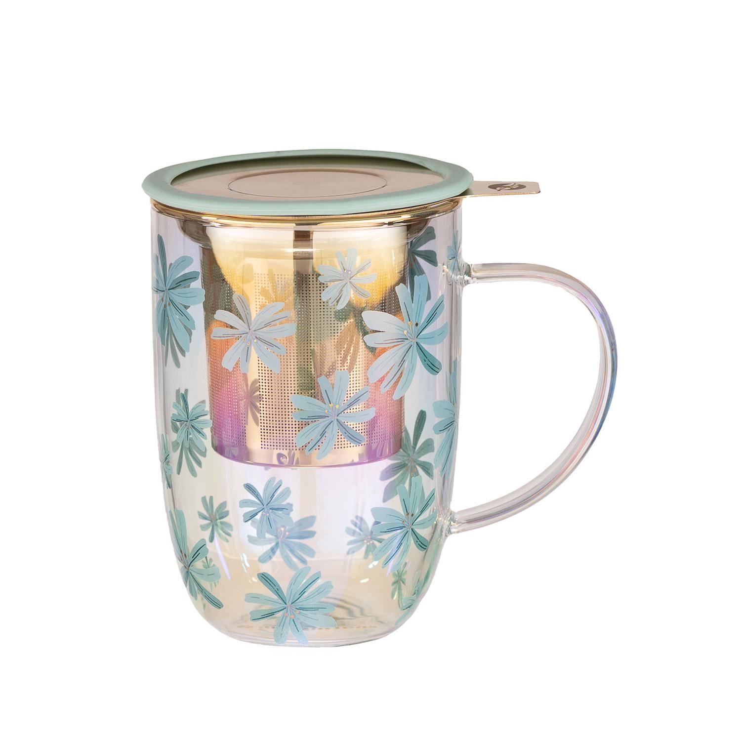 Mug Bhoro Green Bloom 470 ml-0