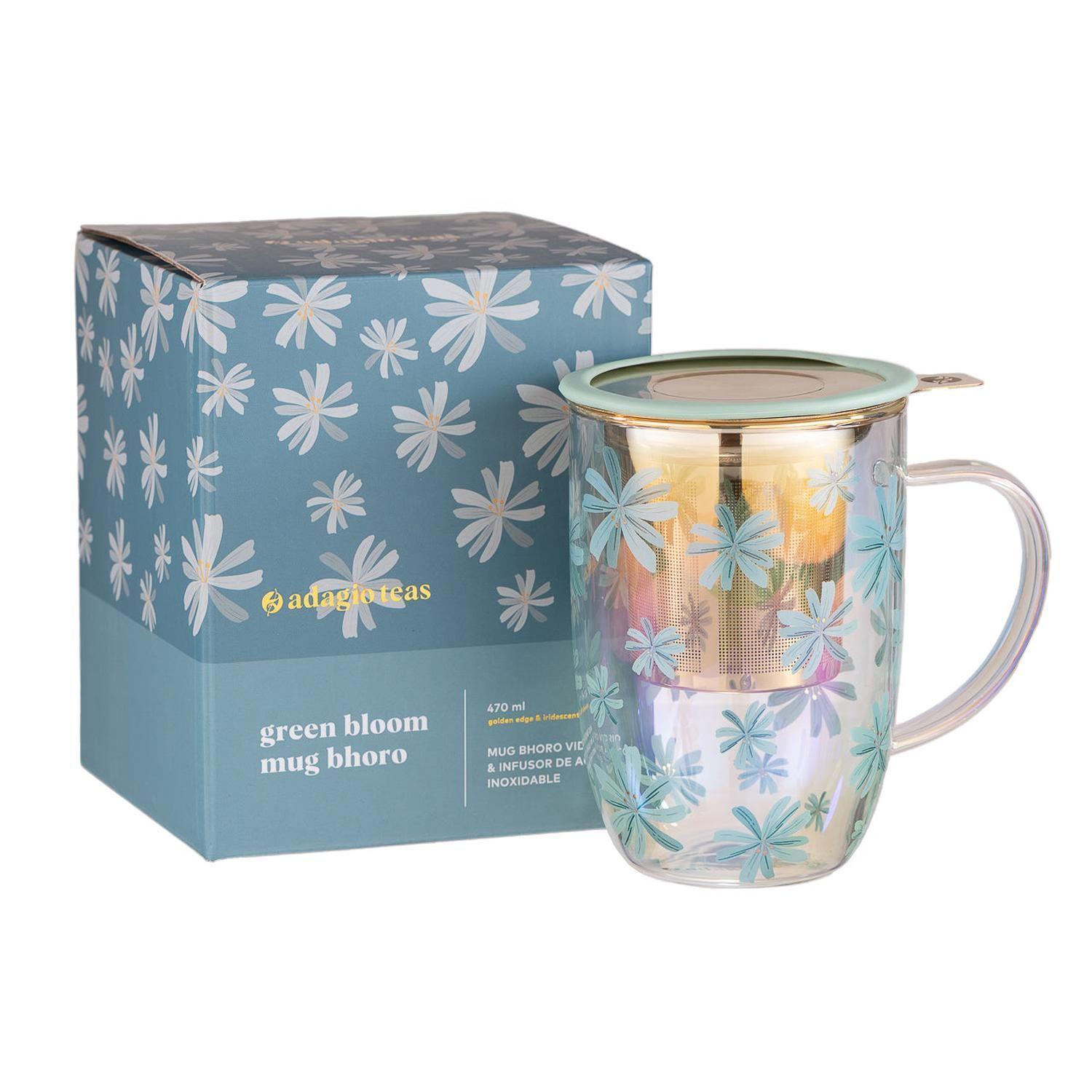 Mug Bhoro Green Bloom 470 ml-2