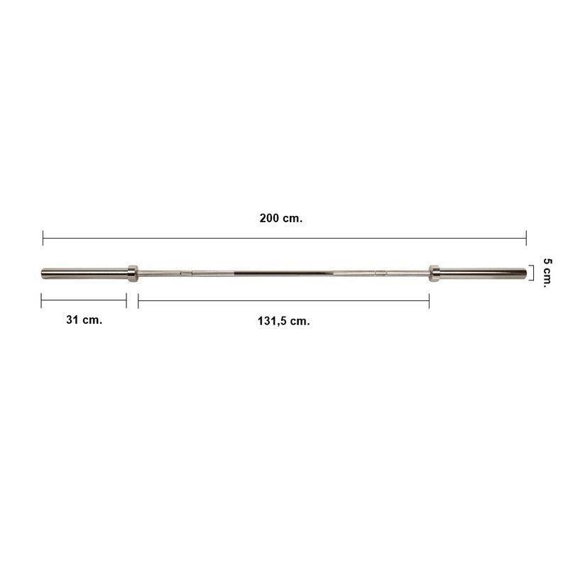 Barra Olímpica 15kg Training Serie HWM-4