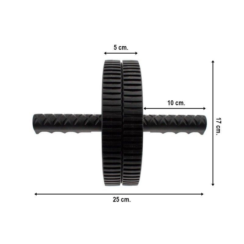 Rueda Abdominal Negra FullFit-2