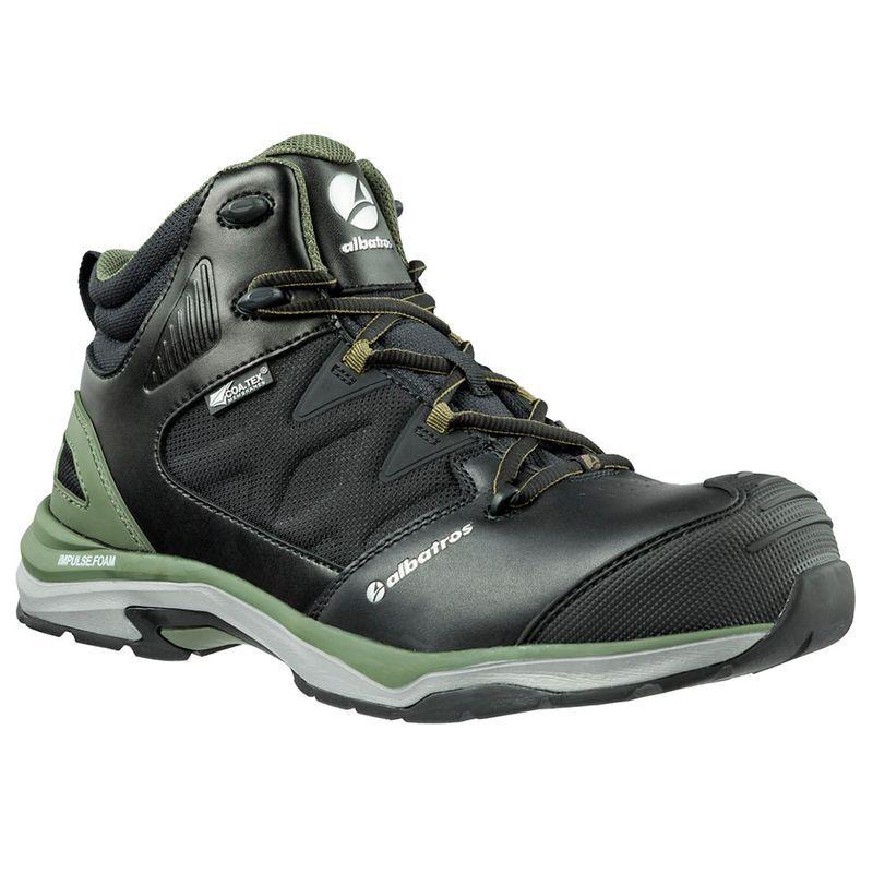 Botín De Seguridad Ultratrail Oliva Albatros-1