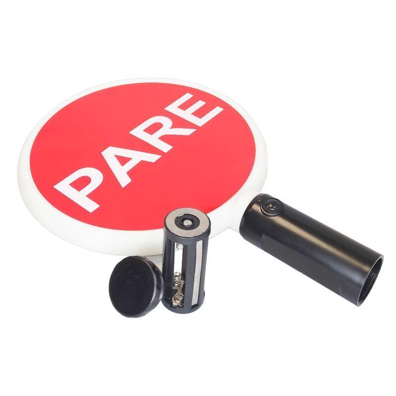 Paleta De Señalización  Pare Y Siga Led-0