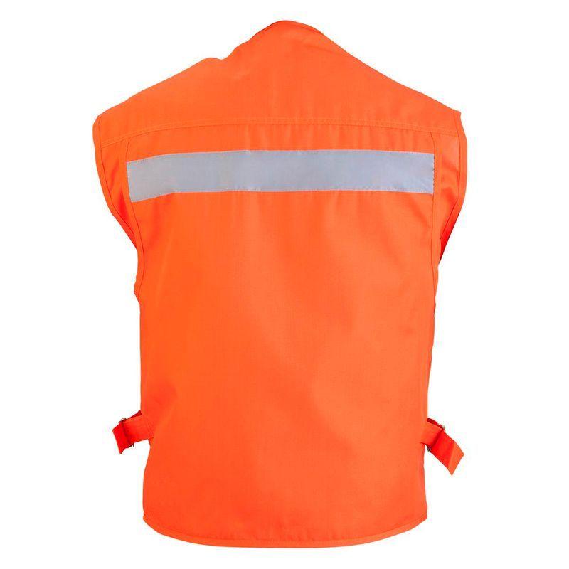 Chaleco Geólogo Canvas Naranjo-1