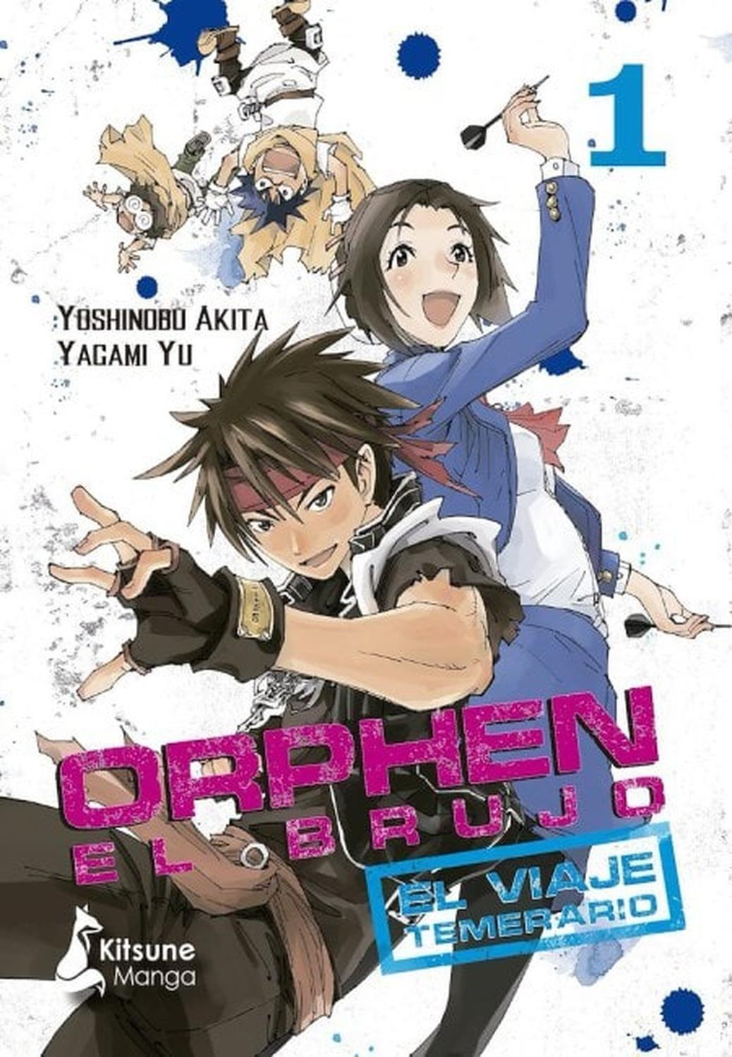 Manga Orphen El Brujo - El Viaje Temerario 01 - España-0