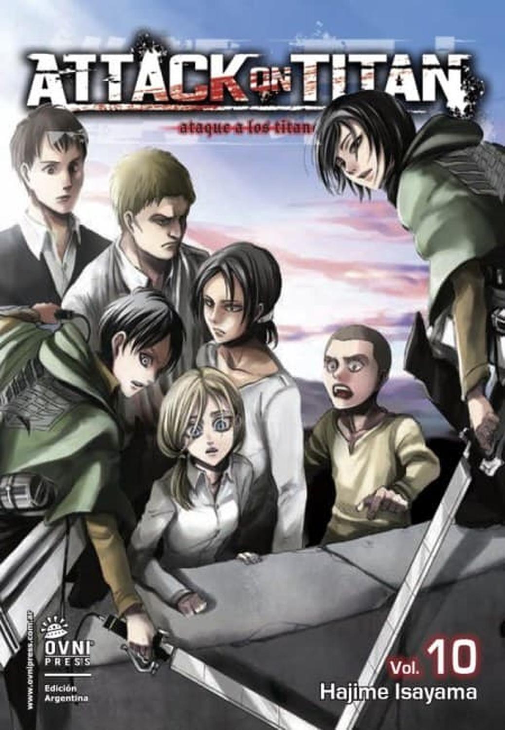 Manga Attack On Titan 10 - Argentina-0